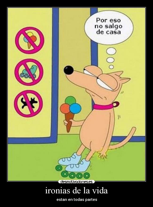 ironias de la vida - 
