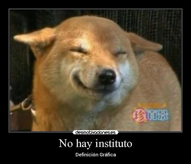 No hay instituto -