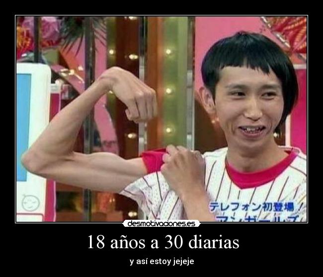 18 años a 30 diarias - 