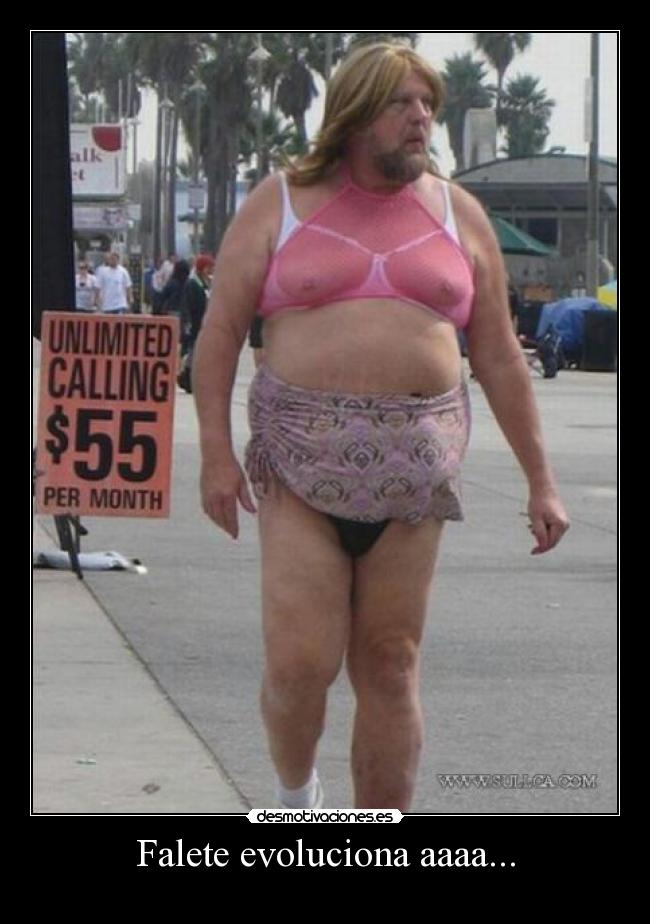 Falete evoluciona aaaa... -