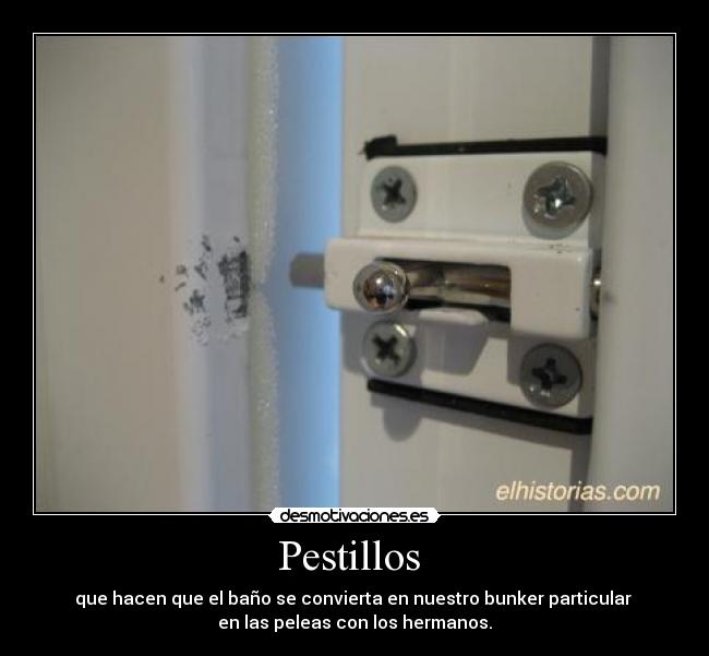 Pestillos -