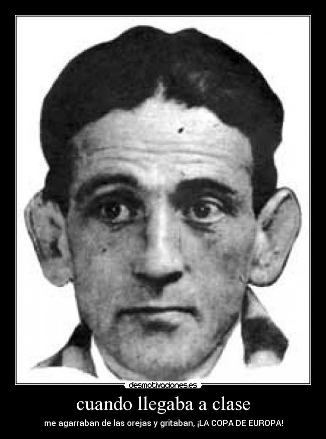 cuando llegaba a clase - 