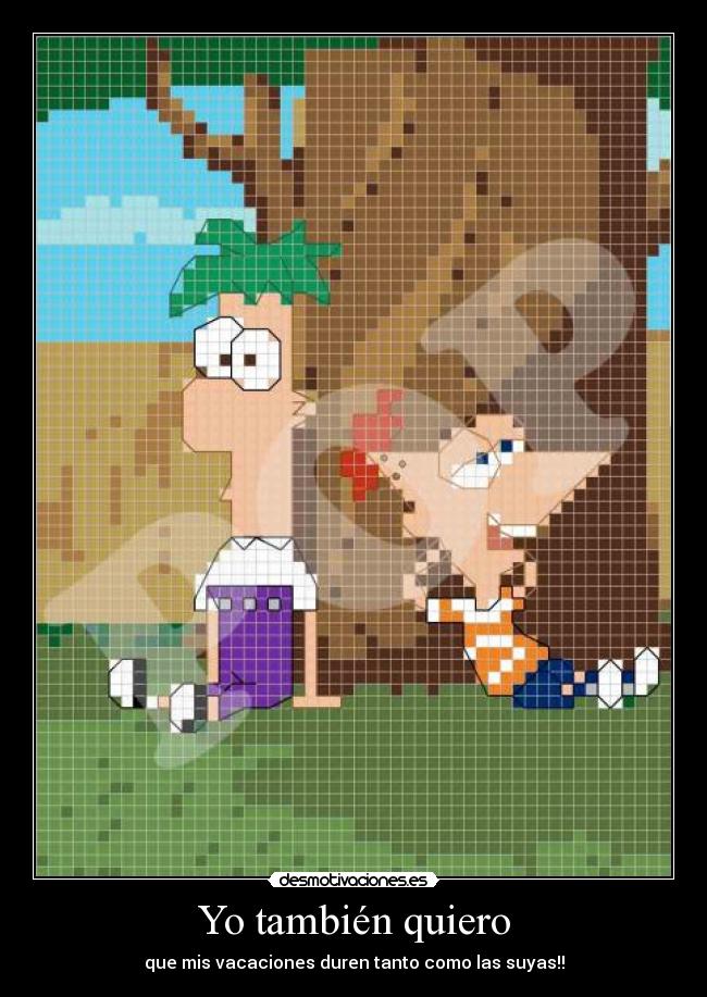 Yo también quiero - que mis vacaciones duren tanto como las suyas!!