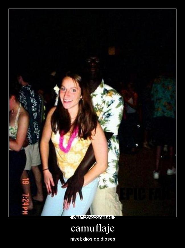 camuflaje - nivel: dios de dioses