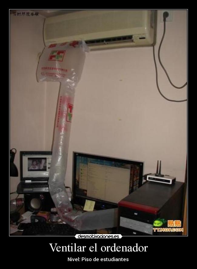 Ventilar el ordenador -