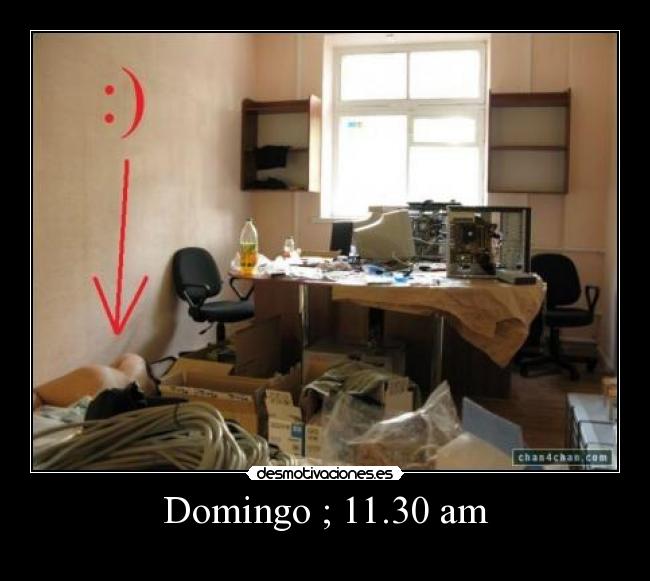 Domingo ; 11.30 am -