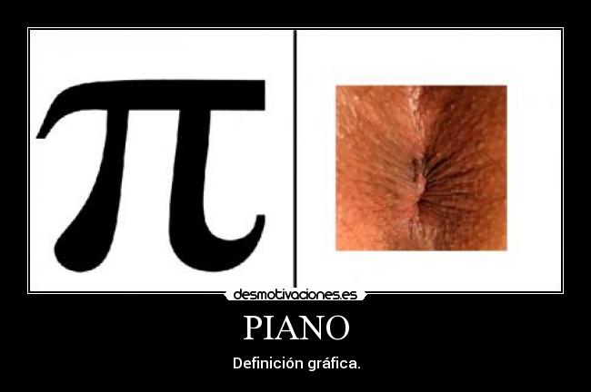 PIANO - Definición gráfica.