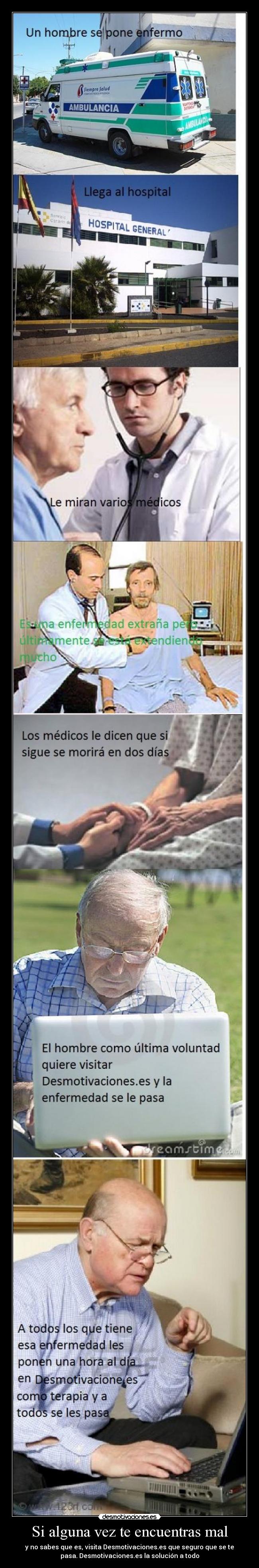 Si alguna vez te encuentras mal -