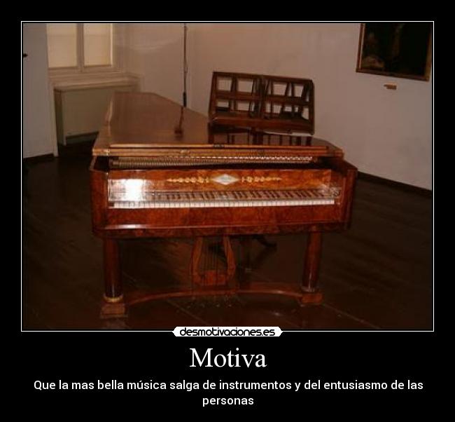 Motiva - Que la mas bella música salga de instrumentos y del entusiasmo de las personas