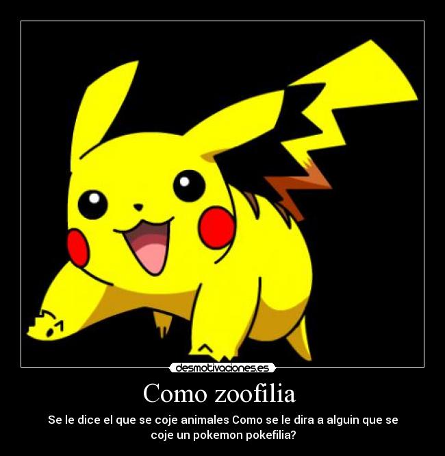Como zoofilia -