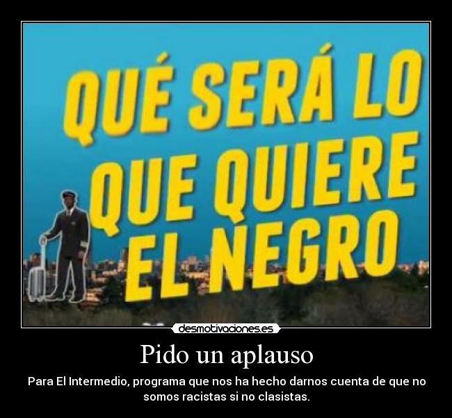 Pido un aplauso - 