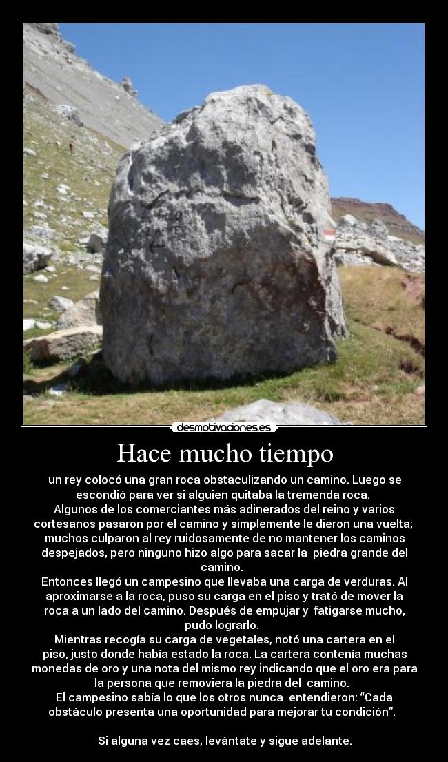 Hace mucho tiempo - 