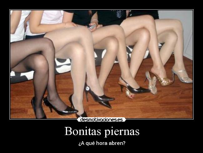 Bonitas piernas -