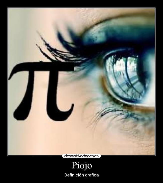 Piojo - Definición grafica