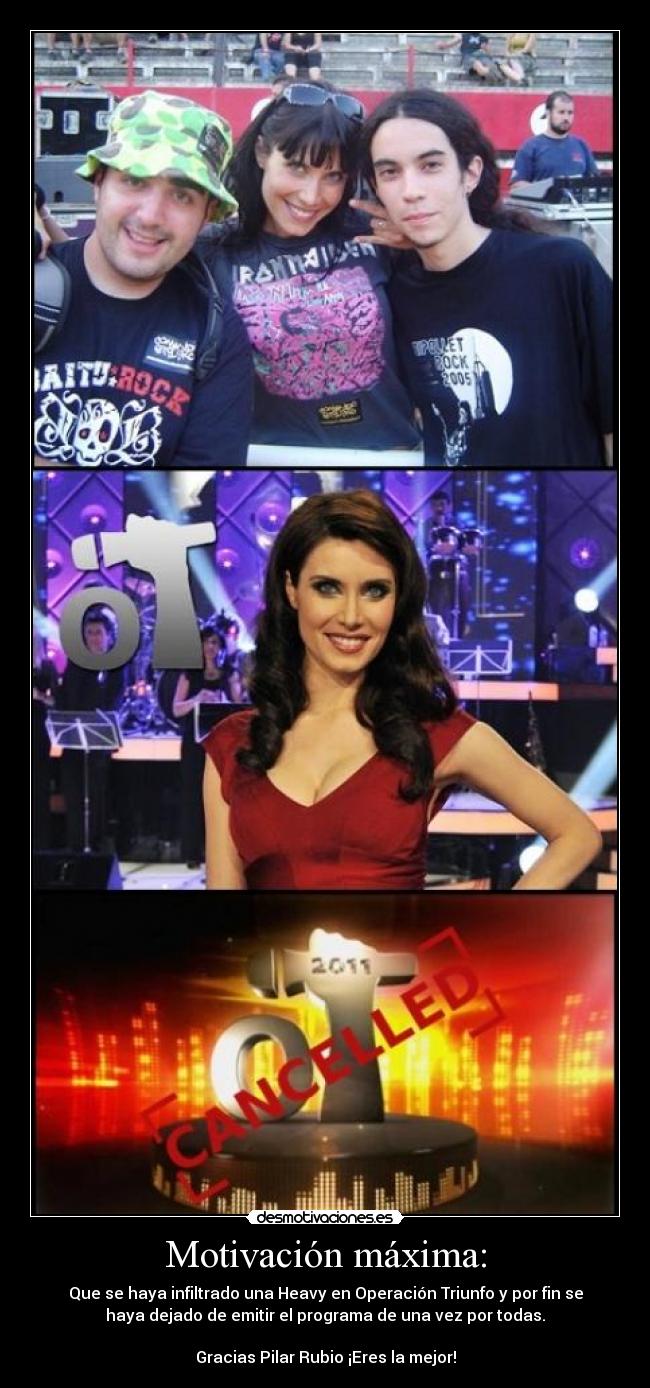 Motivación máxima: -