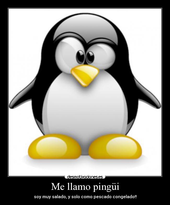 Me llamo pingüi -