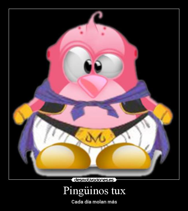 Pingüinos tux - Cada día molan más