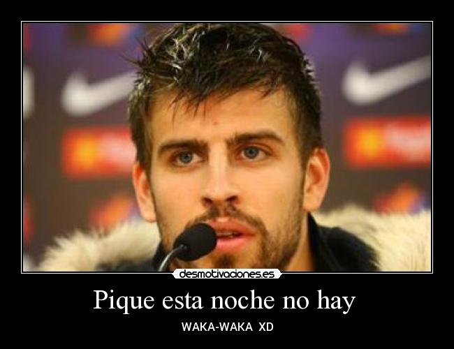 Pique esta noche no hay  - 