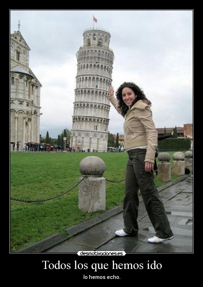 carteles torre pisa desmotivaciones