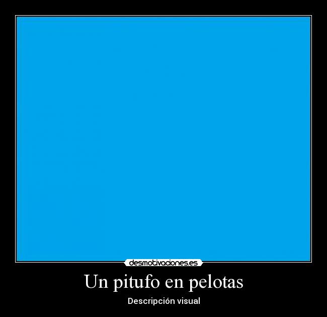 carteles pitufo descripcion visual azul gato desmotivaciones