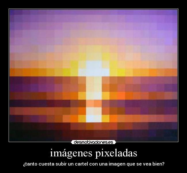 imágenes pixeladas - ¿tanto cuesta subir un cartel con una imagen que se vea bien?