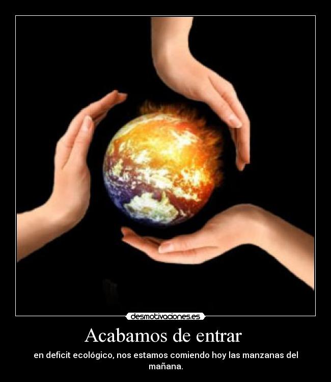 Acabamos de entrar  - 