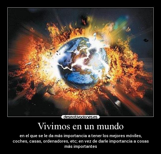 Vivimos en un mundo - 