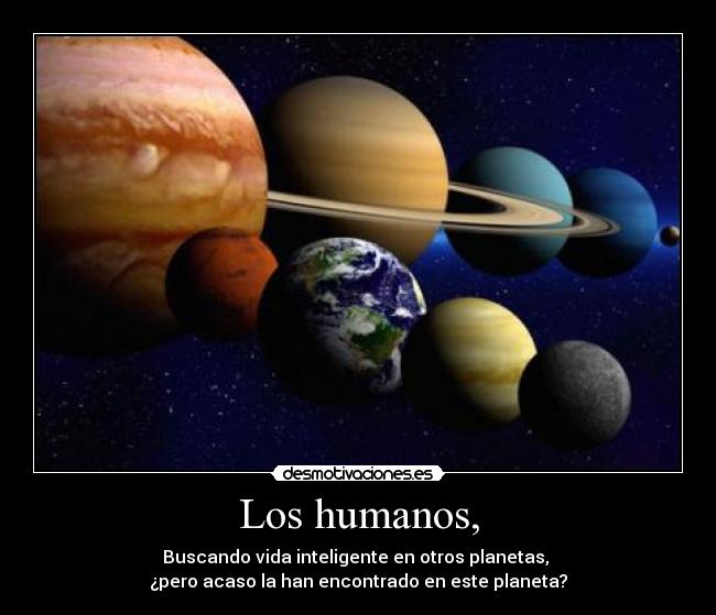 Los humanos, - 