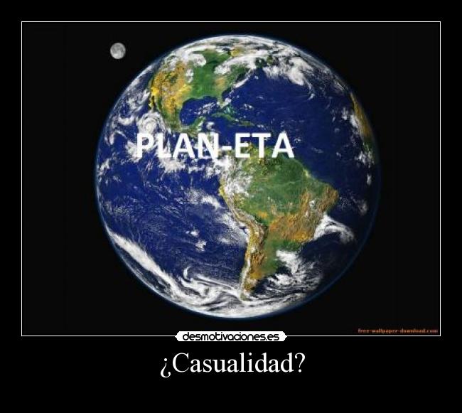 ¿Casualidad? -