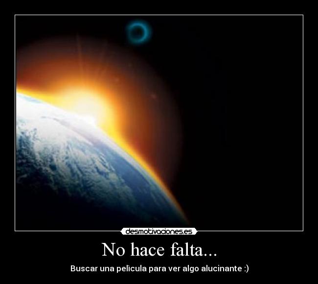 No hace falta... - 