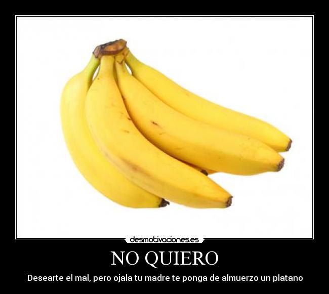 NO QUIERO - 