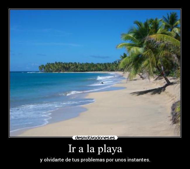 carteles playa desmotivaciones