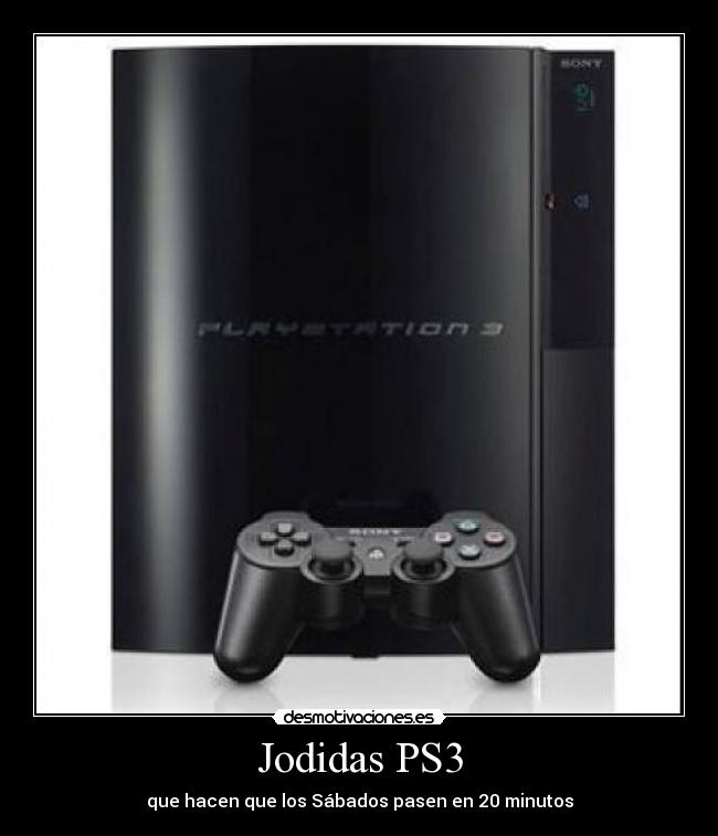 Jodidas PS3 - 