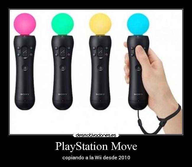 PlayStation Move - copiando a la Wii desde 2010