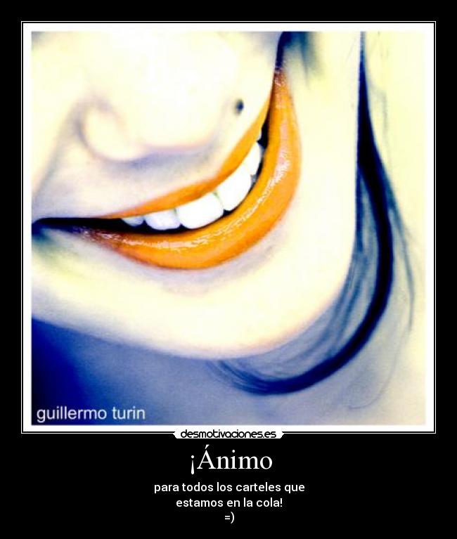 ¡Ánimo -