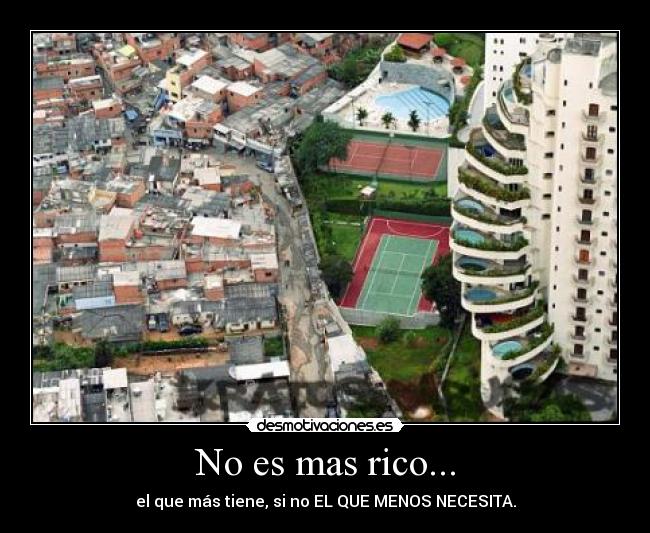 No es mas rico... -