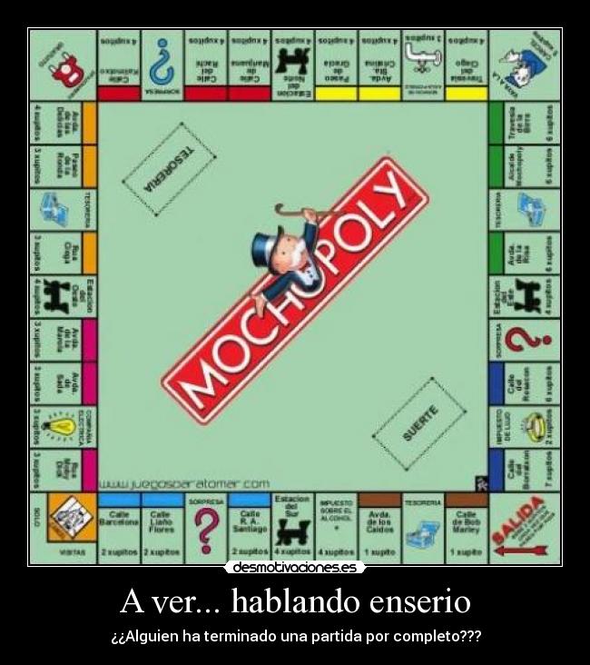 A ver... hablando enserio - 