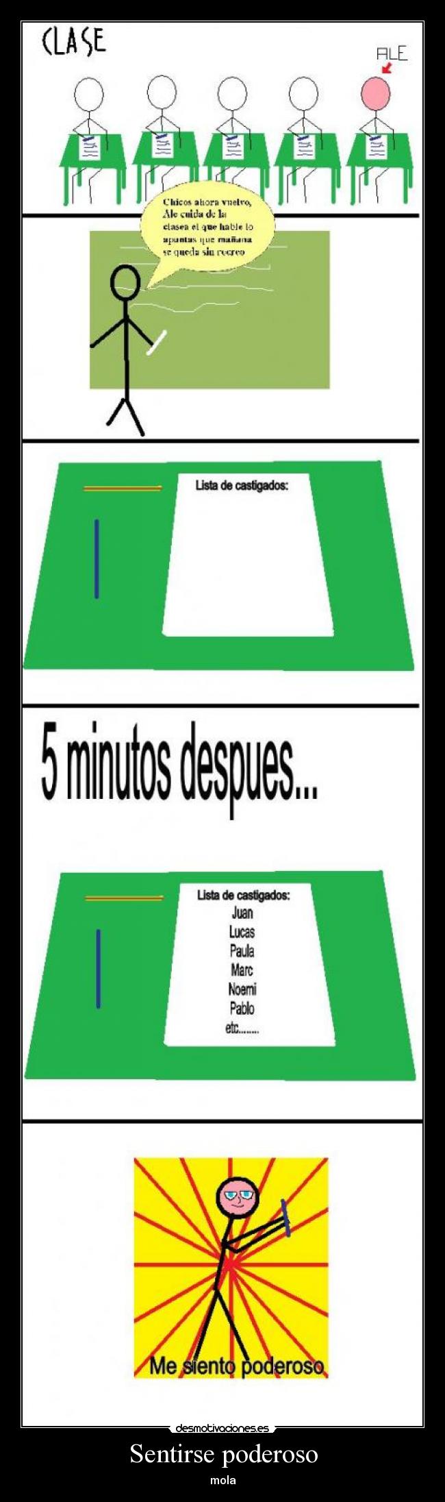 carteles poderoso desmotivaciones