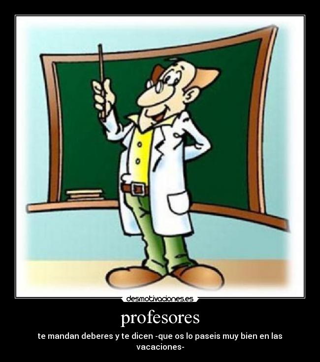 profesores -