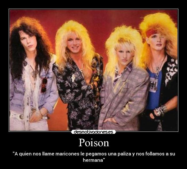 carteles poison frase desmotivaciones