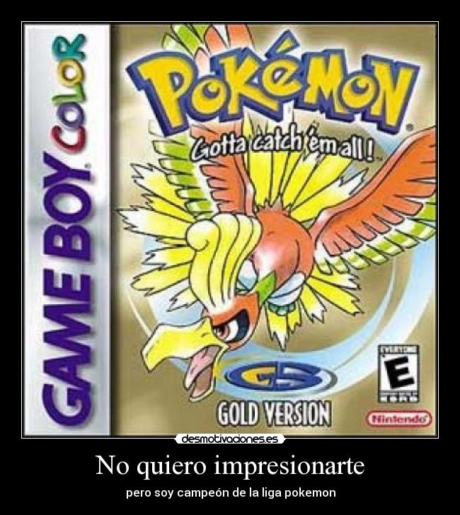 No quiero impresionarte - 