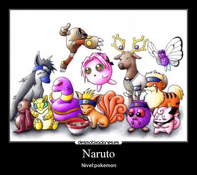 Naruto - Nivel:pokemon