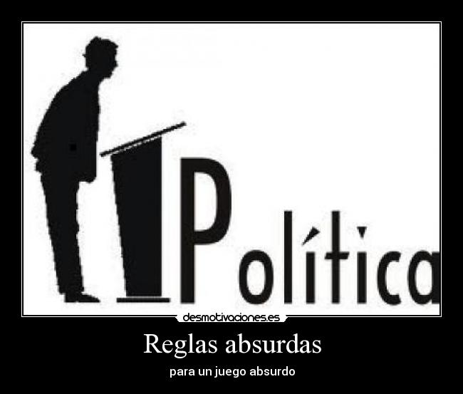 Reglas absurdas - para un juego absurdo