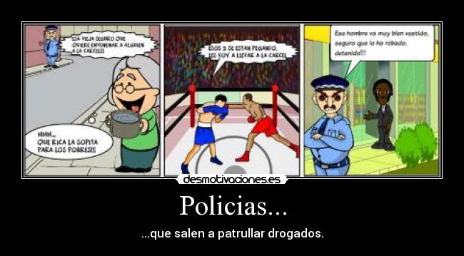 Policias... - 