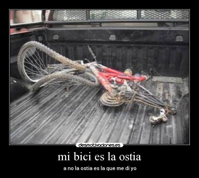 mi bici es la ostia - 