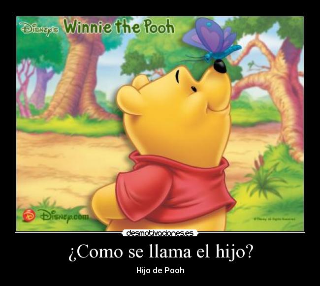 ¿Como se llama el hijo? -