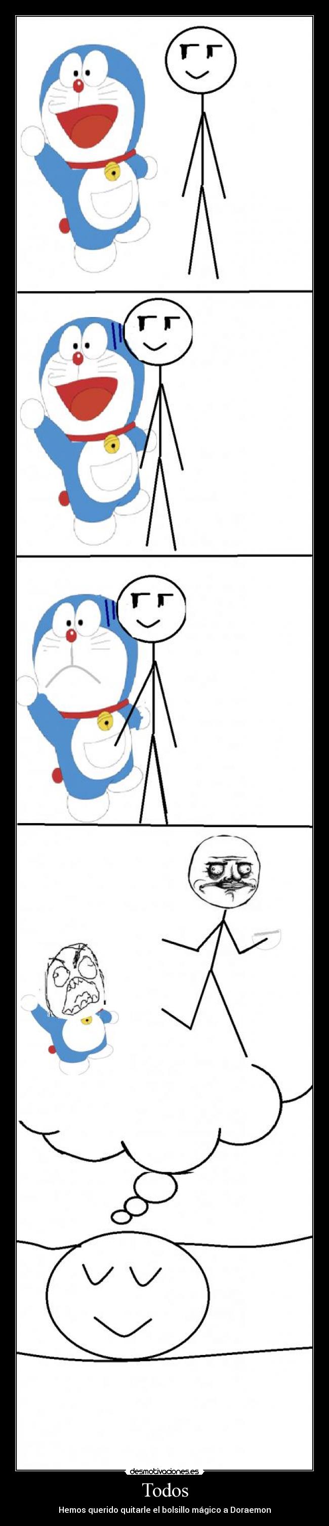 Todos - Hemos querido quitarle el bolsillo mágico a Doraemon