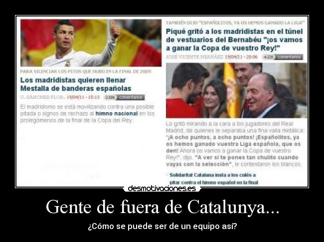 carteles madrid barca barcelona pique valencia final copa del rey pitadas catalanes desmotivaciones