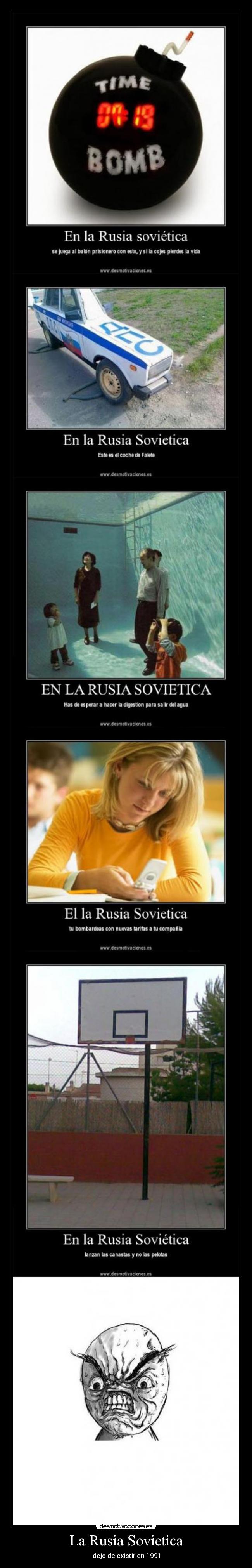 La Rusia Sovietica - dejo de existir en 1991