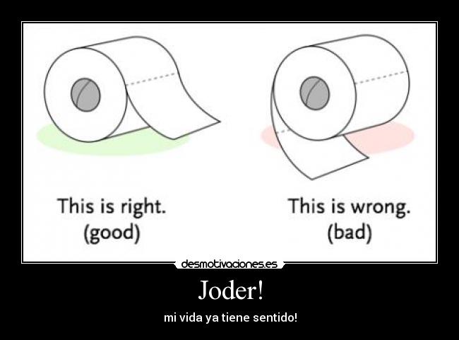 Joder! -